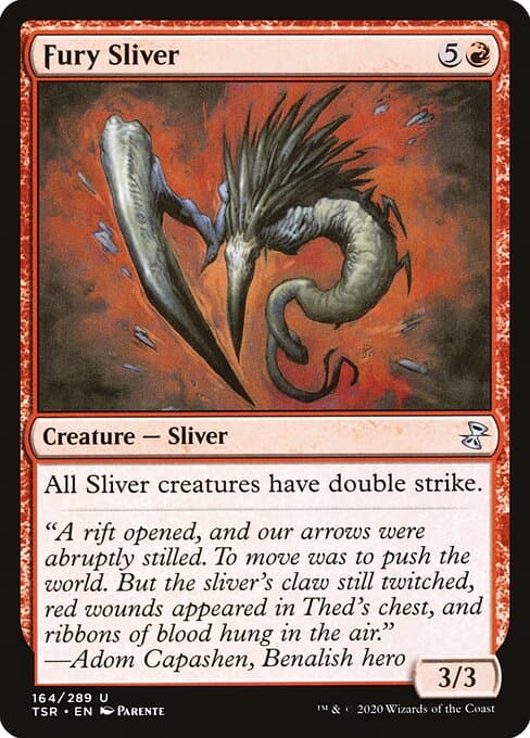 Fury Sliver from Time Spiral Remastered (Uncommon)
