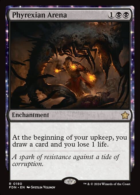 Phyrexian Arena from Foundations (Rare)