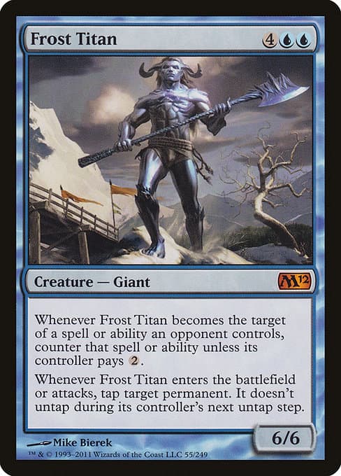 Frost Titan from Magic 2012 (Mythic)
