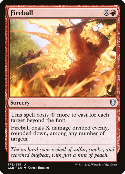 Fireball from Commander Legends: Battle for Baldur's Gate (Uncommon)