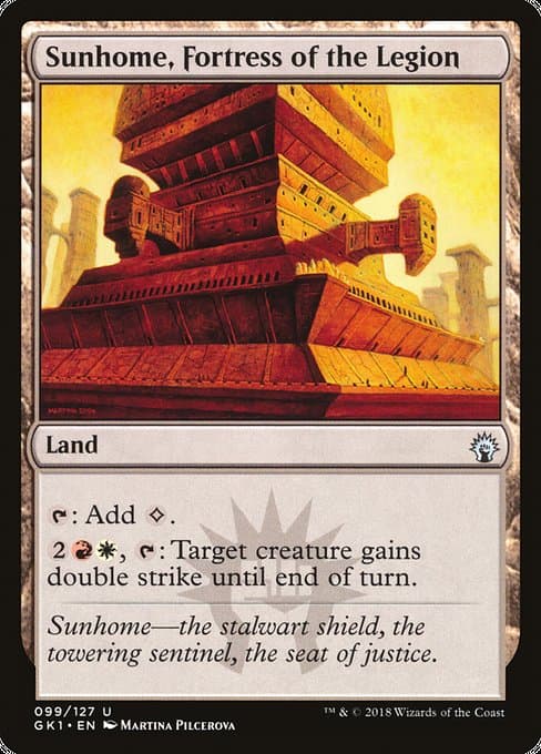 Sunhome, Fortress of the Legion from GRN Guild Kit (Uncommon)