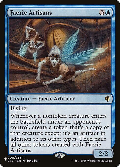 Faerie Artisans from The List (Rare)