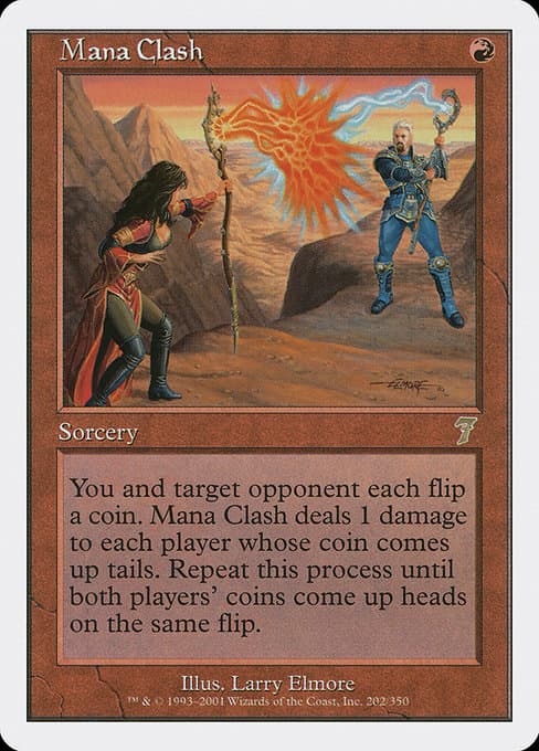 Mana Clash from Seventh Edition (Rare)
