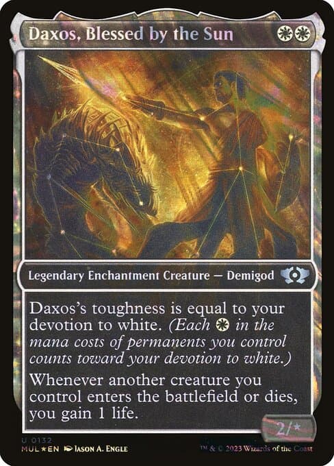 Daxos, Blessed by the Sun from Multiverse Legends (Uncommon)