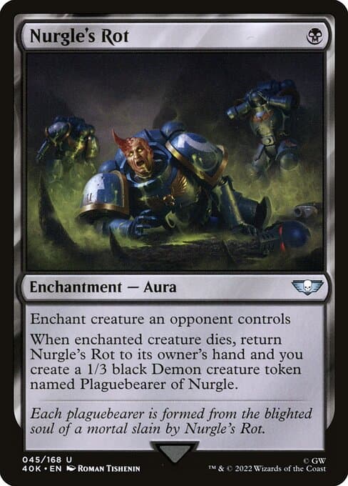 Nurgle's Rot from Warhammer 40,000 Commander (Uncommon)