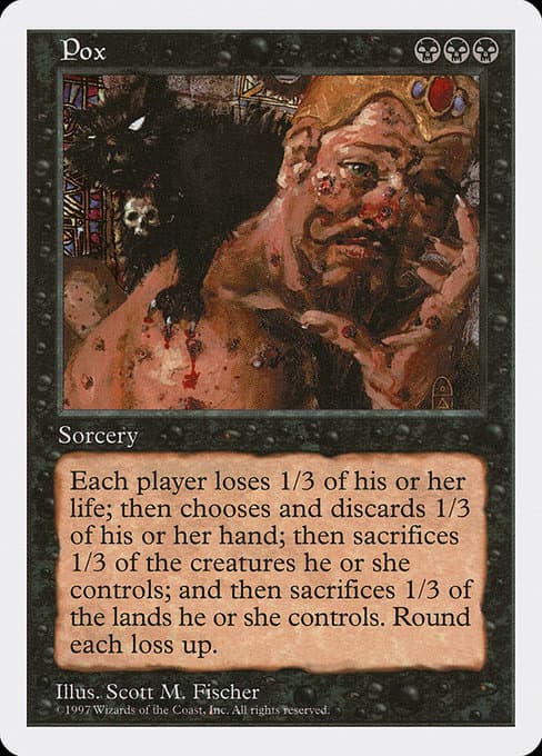 Pox from Fifth Edition (Rare)