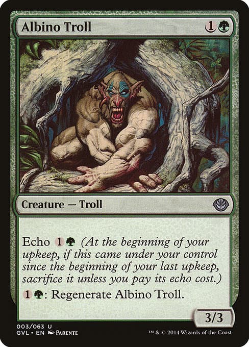 Albino Troll (Uncommon)
