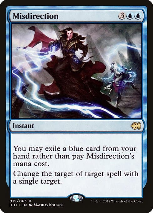 Misdirection from Duel Decks: Merfolk vs. Goblins (Rare)