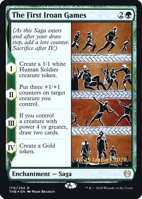 The First Iroan Games from Theros Beyond Death Promos (Rare)