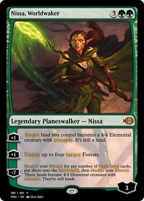 Nissa, Worldwaker from Magic Online Promos (Mythic)