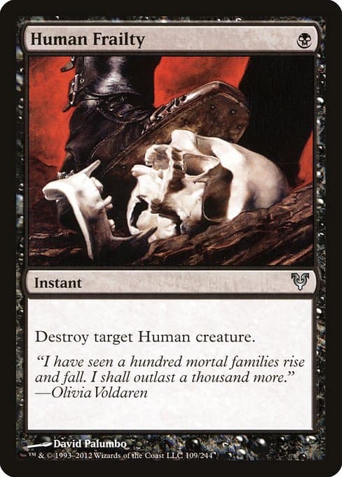 Human Frailty from Avacyn Restored (Uncommon)