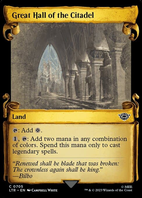 Great Hall of the Citadel from The Lord of the Rings: Tales of Middle-earth (Common)