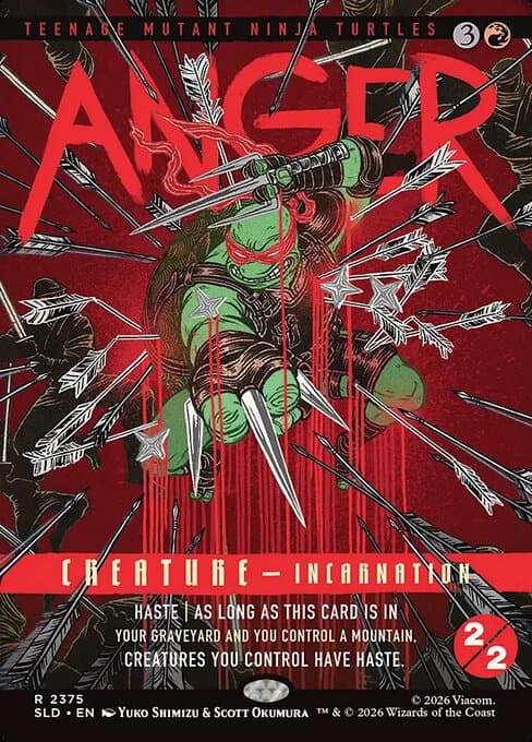 Anger from Secret Lair Drop (Rare)