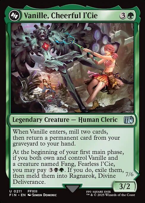Vanille, Cheerful l'Cie (Uncommon)