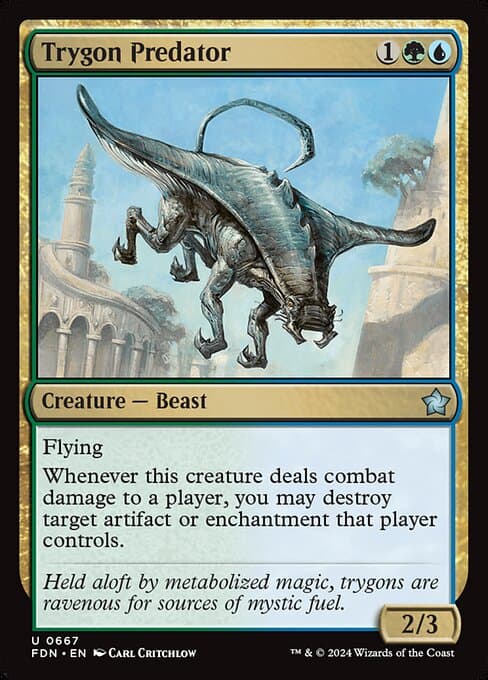 Trygon Predator from Foundations (Uncommon)