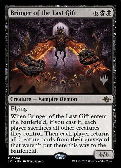 Bringer of the Last Gift from The Lost Caverns of Ixalan Promos (Rare)
