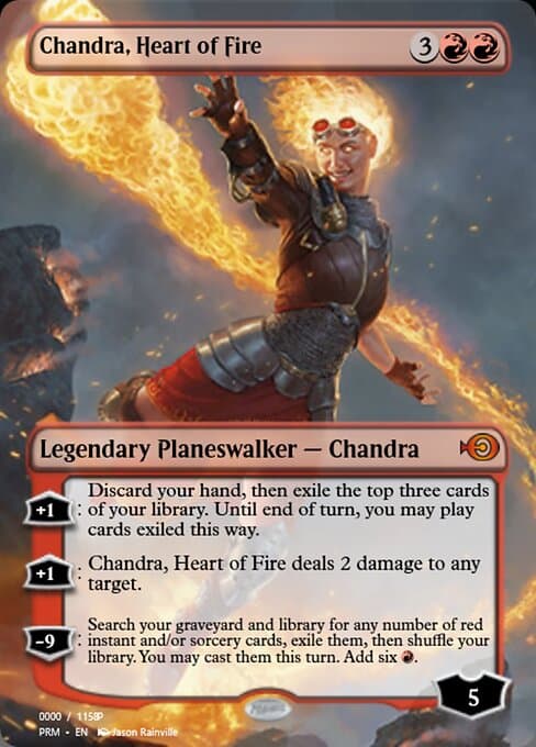 Chandra, Heart of Fire from Magic Online Promos (Mythic)