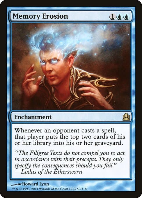 Memory Erosion from Commander 2011 (Rare)