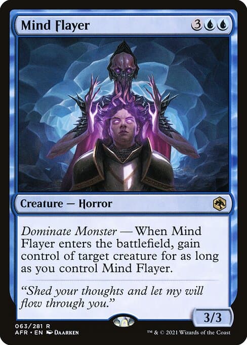 Mind Flayer from Adventures in the Forgotten Realms (Rare)