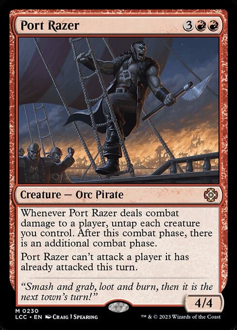 Port Razer from The Lost Caverns of Ixalan Commander (Mythic)