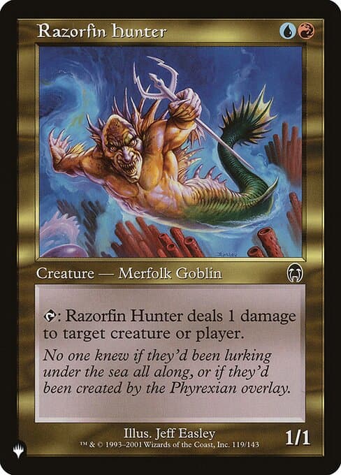 Razorfin Hunter from The List (Common)