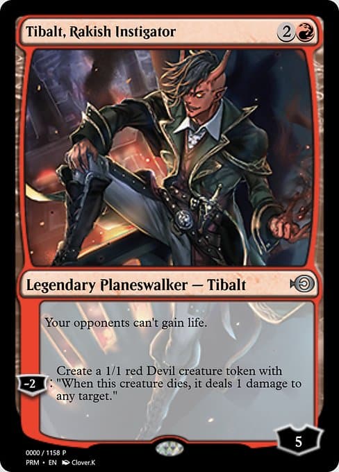 Tibalt, Rakish Instigator from Magic Online Promos (Uncommon)