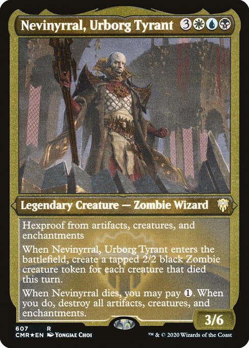 Nevinyrral, Urborg Tyrant from Commander Legends (Rare)