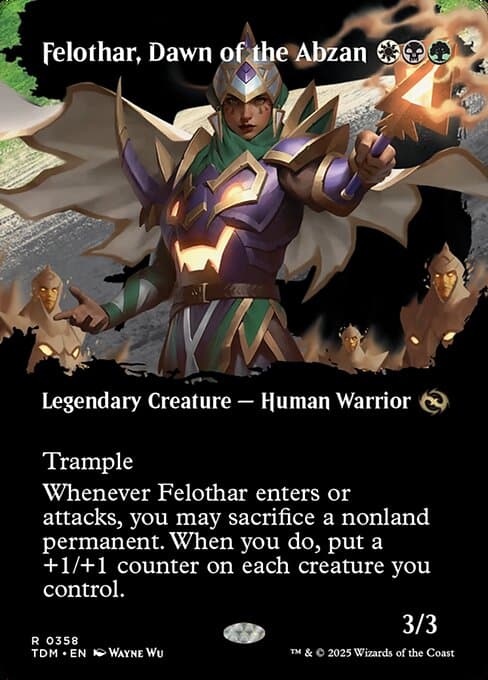 Felothar, Dawn of the Abzan from Tarkir: Dragonstorm (Rare)