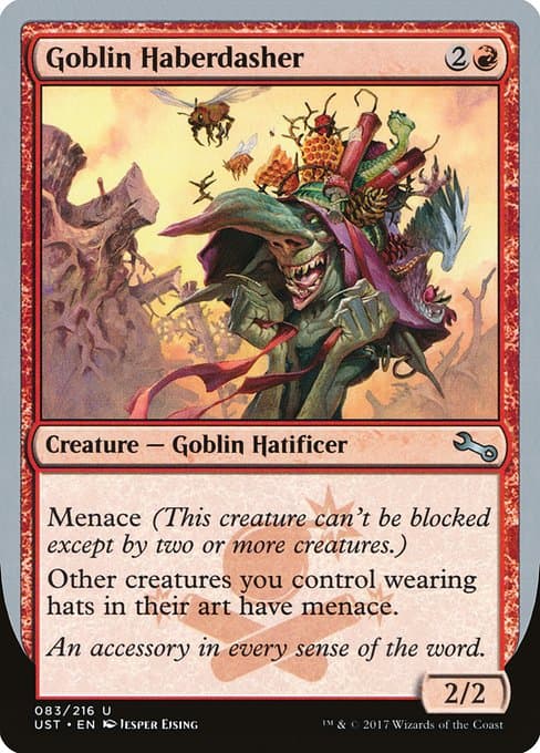 Goblin Haberdasher from Unstable (Uncommon)
