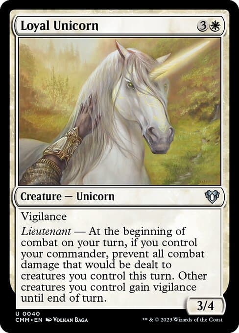 Loyal Unicorn (Uncommon)