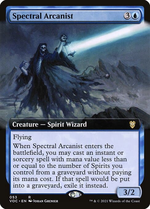 Spectral Arcanist from Crimson Vow Commander (Rare)