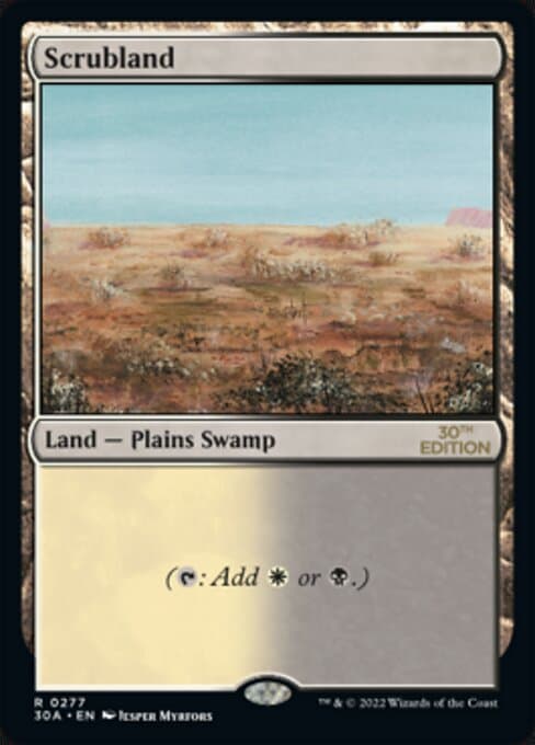 Scrubland from 30th Anniversary Edition (Rare)