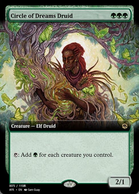 Circle of Dreams Druid from Magic Online Promos (Rare)