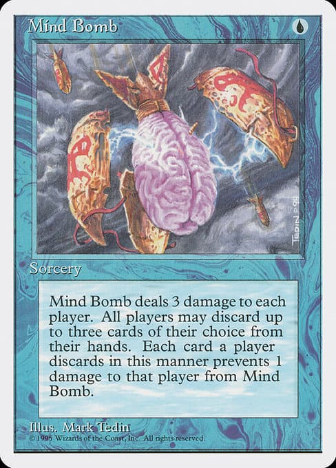 Mind Bomb from Fourth Edition (Uncommon)