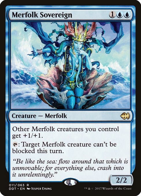 Merfolk Sovereign from Duel Decks: Merfolk vs. Goblins (Rare)