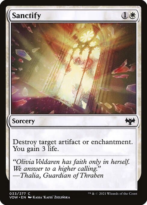 Sanctify from Innistrad: Crimson Vow (Common)