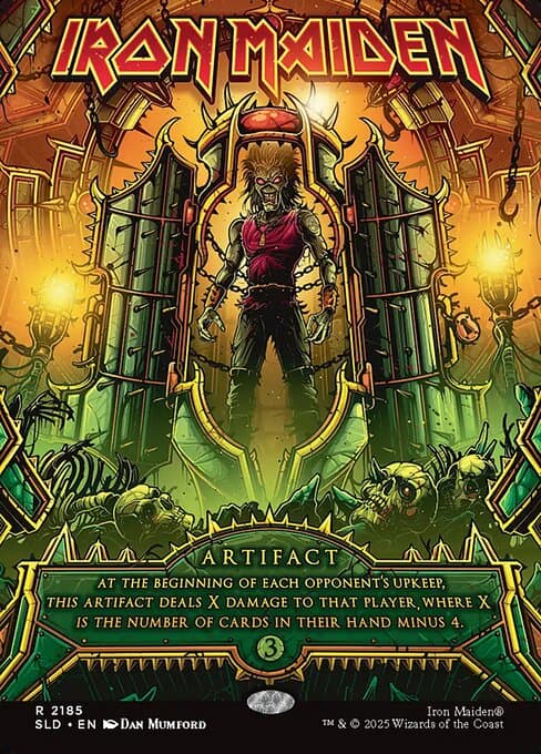 Iron Maiden from Secret Lair Drop (Rare)