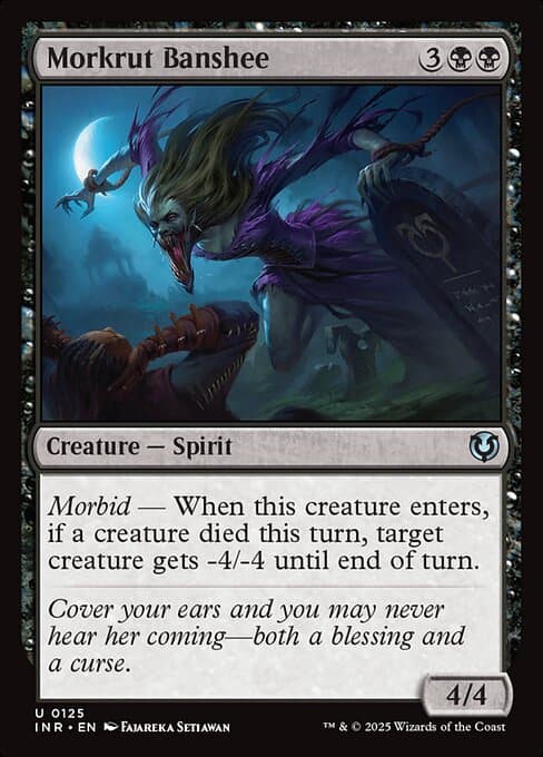 Morkrut Banshee from Innistrad Remastered (Uncommon)