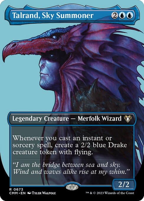 Talrand, Sky Summoner from Commander Masters (Rare)