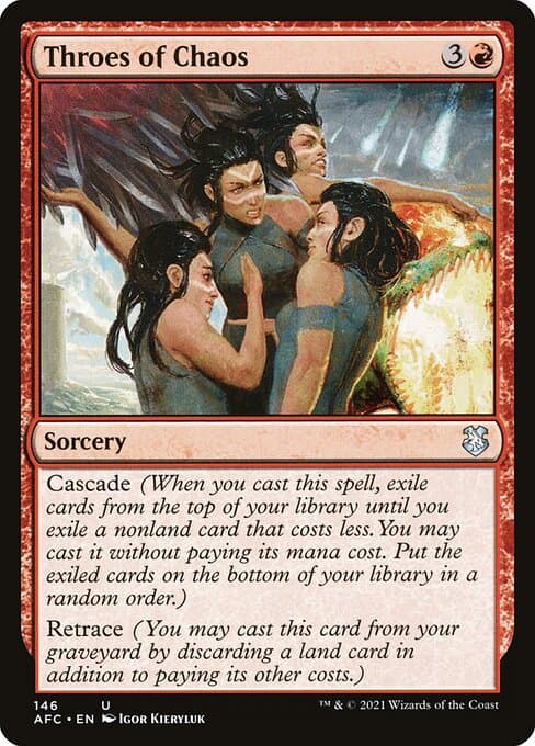 Throes of Chaos from Forgotten Realms Commander (Uncommon)
