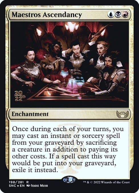 Maestros Ascendancy from Streets of New Capenna Promos (Rare)