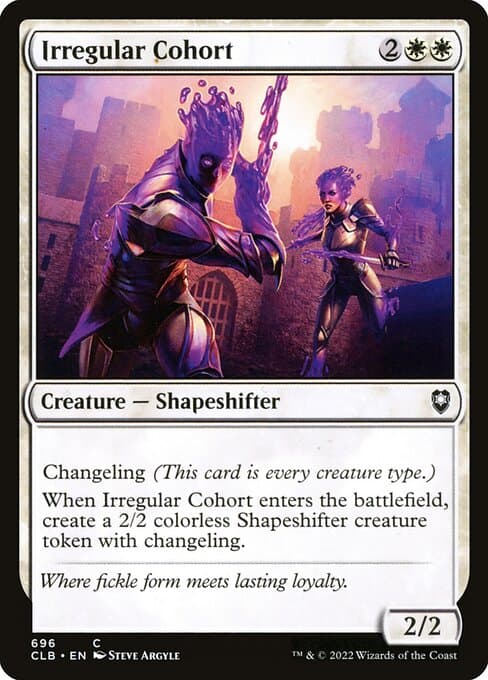 Irregular Cohort from Commander Legends: Battle for Baldur's Gate (Common)