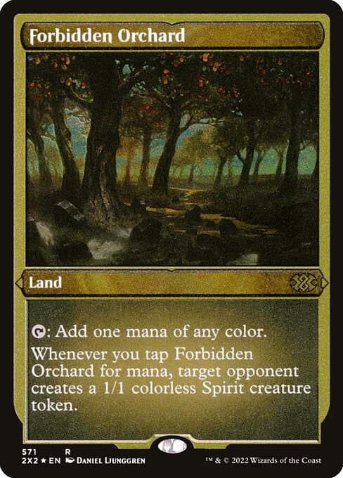 Forbidden Orchard from Double Masters 2022 (Rare)