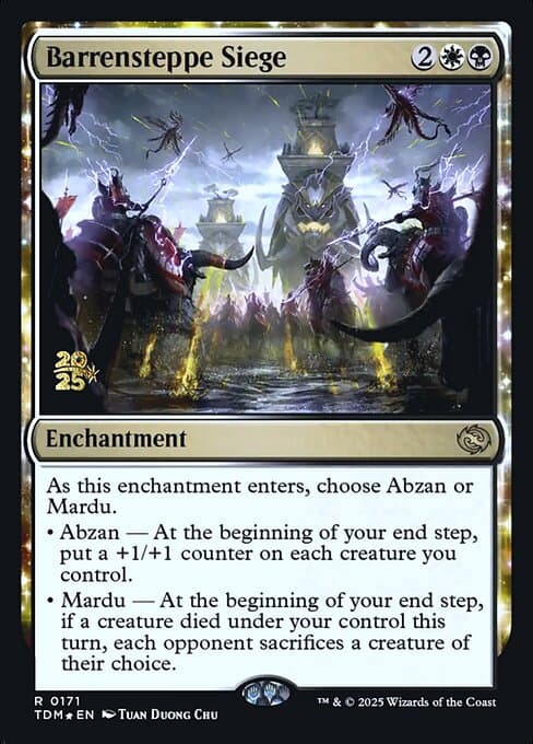 Barrensteppe Siege from Tarkir: Dragonstorm Promos (Rare)