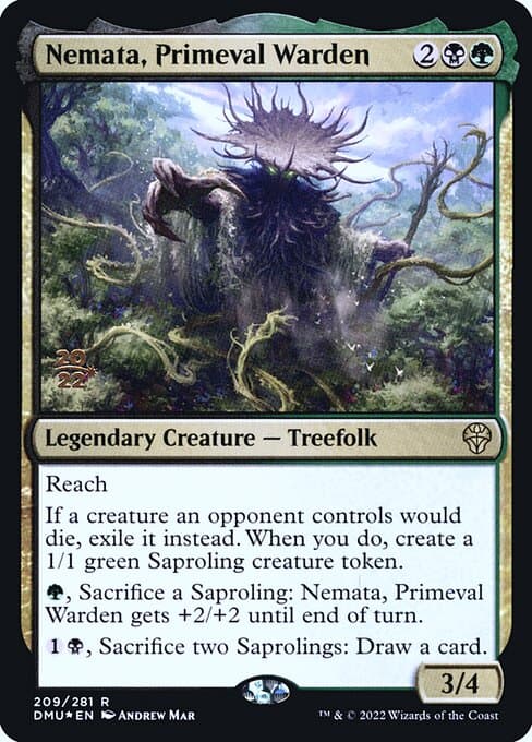 Nemata, Primeval Warden from Dominaria United Promos (Rare)