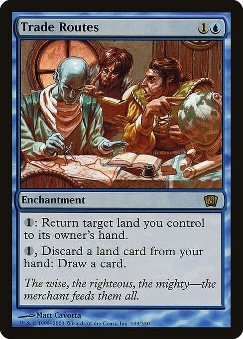 Trade Routes from Eighth Edition (Rare)