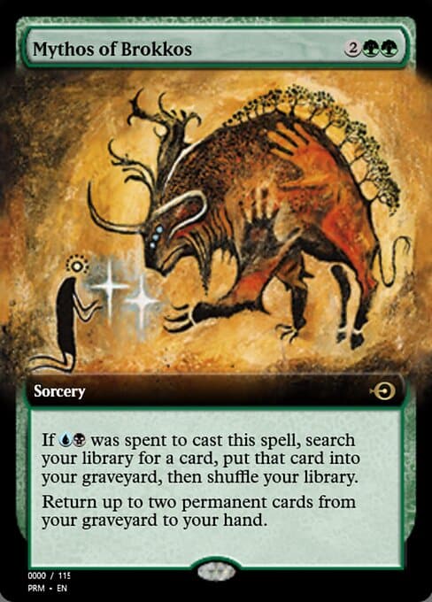 Mythos of Brokkos from Magic Online Promos (Rare)