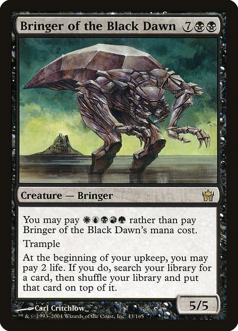 Bringer of the Black Dawn from Fifth Dawn (Rare)