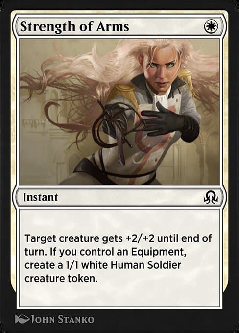 Strength of Arms from Shadows over Innistrad Remastered (Common)