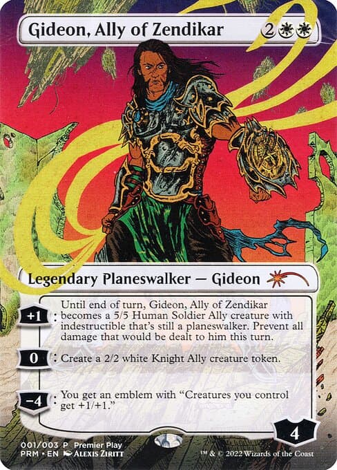 Gideon, Ally of Zendikar (Mythic)